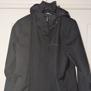 Women's Columbia Jacket, black XL